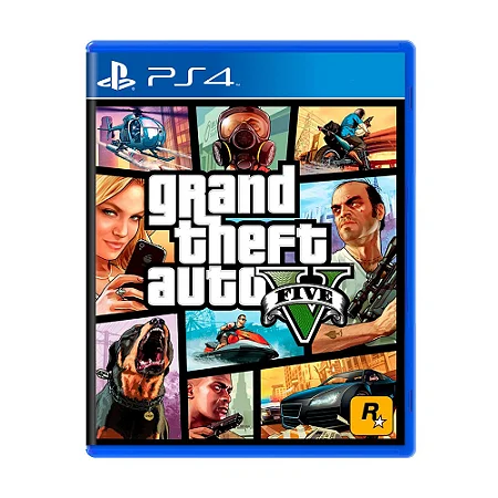 GTA - Grand Theft Auto V Premium Edition PS4