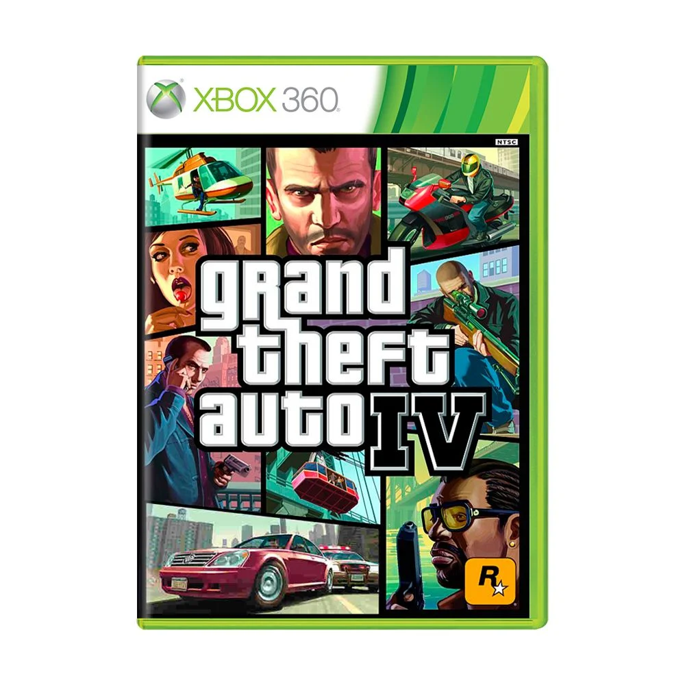 Grand Theft Auto IV (GTA 4) - Xbox 360