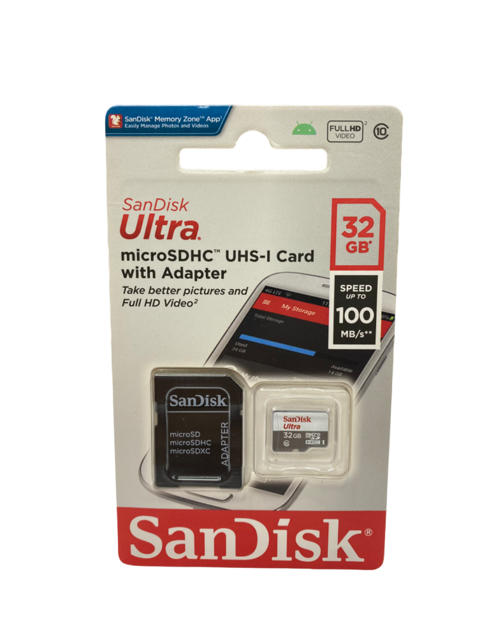 Cartão de Memória SanDisk 32GB