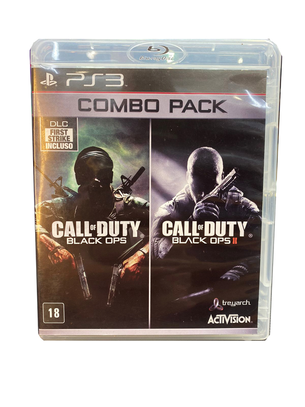 Call of Duty Black Ops 1 e 2 Combo Pack PS3