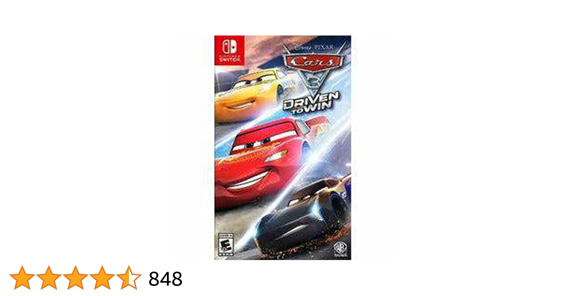 Cars 3: Driven to Win - Nintendo Switch Game Disney Pixar Racing