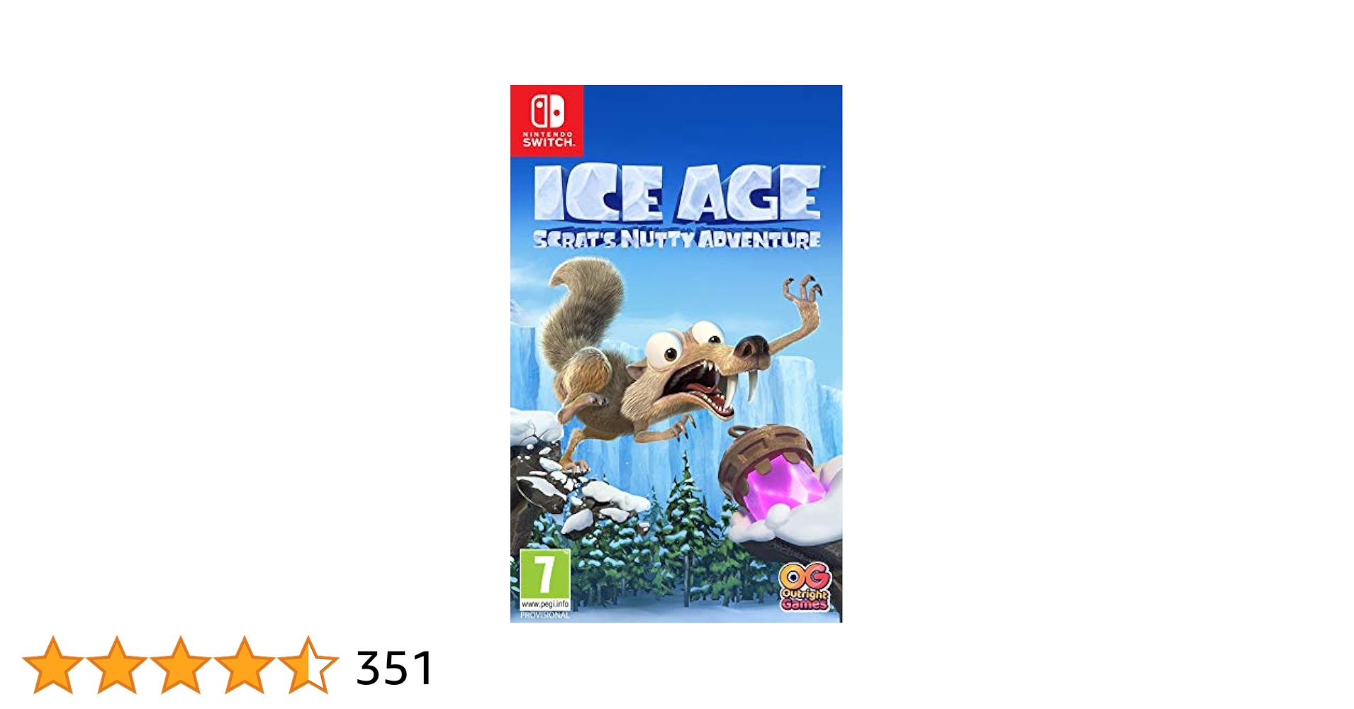 Era do Gelo - Ice Age: Scrats Nutty Adventure - Switch - Outright Games