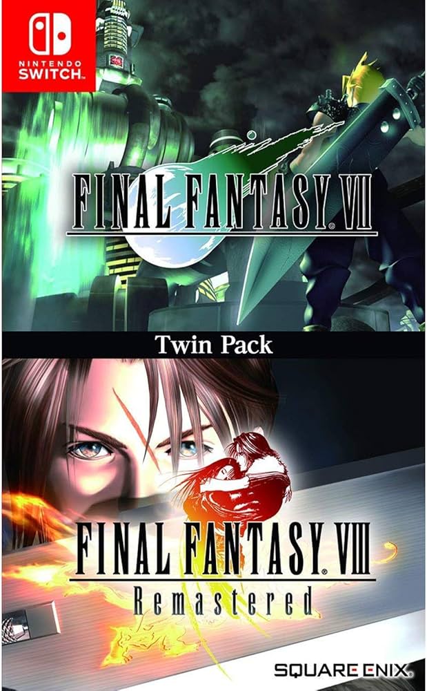 Final Fantasy VII e VIII Remastered Twin Pack - Switch