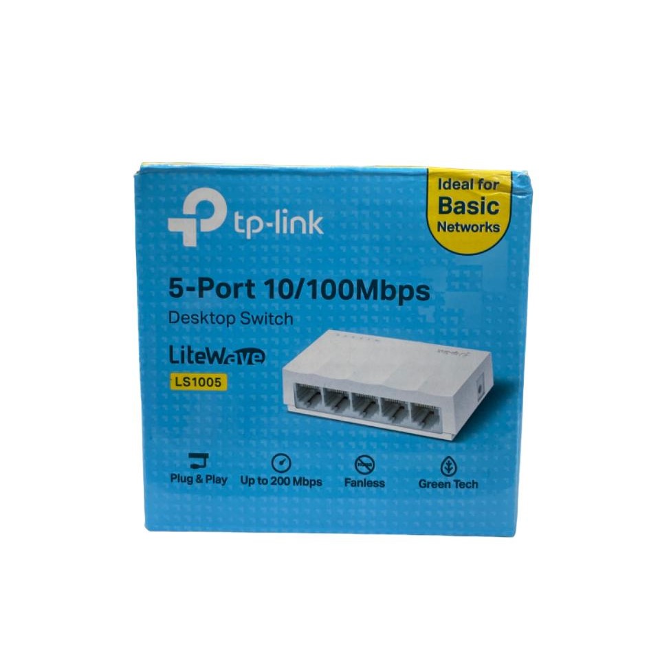 Switch 5 Portas Fast 10/100mbps TP-Link