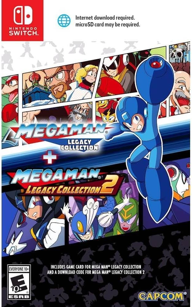 Mega Man Legacy Collection 1 + 2 - Nintendo