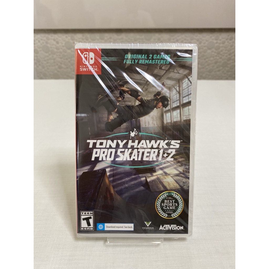 Tony Hawks Pro Skater 1 + 2 -nintendo Switch  