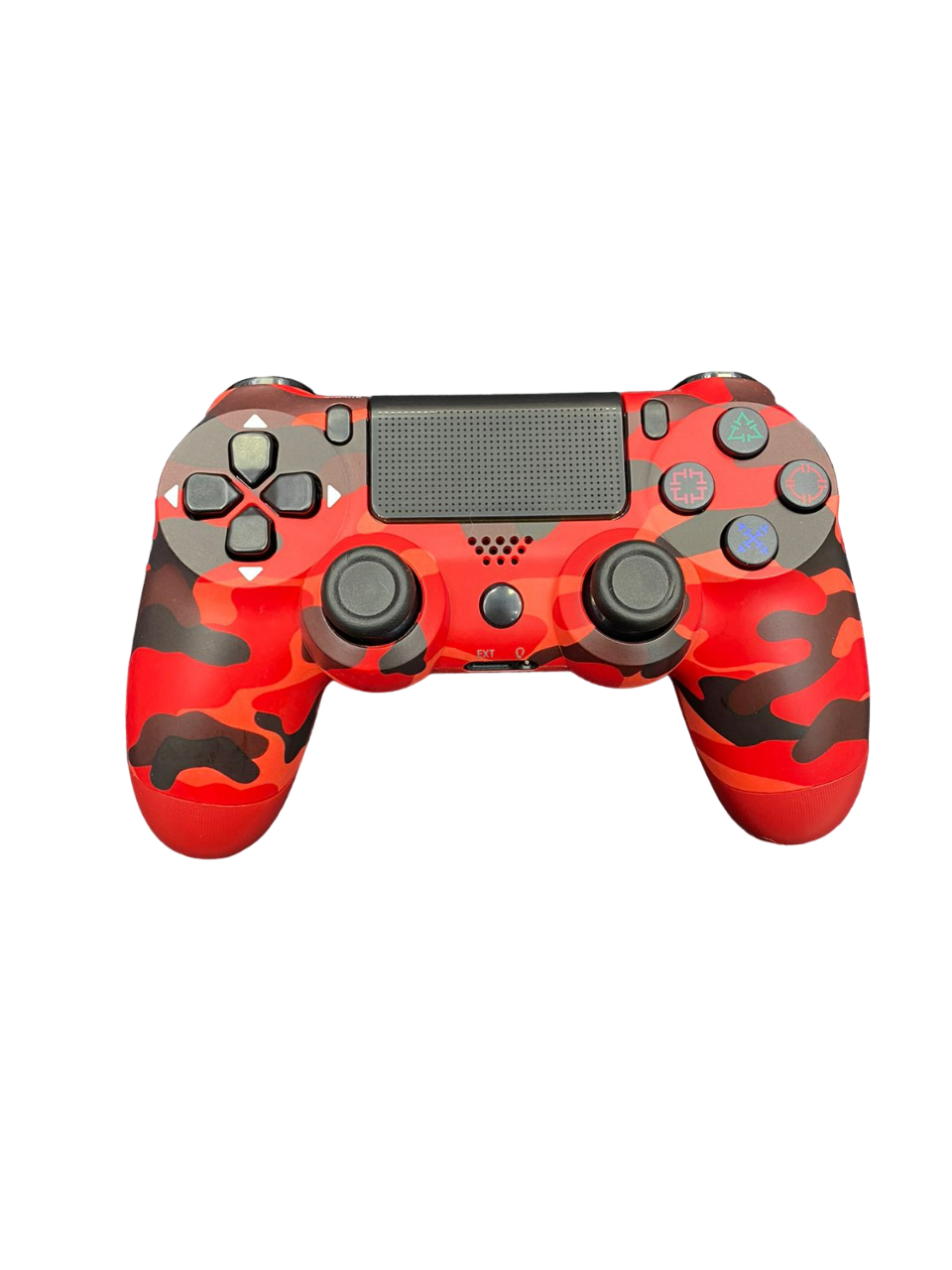 Controle PS4 Vermelho Camuflado